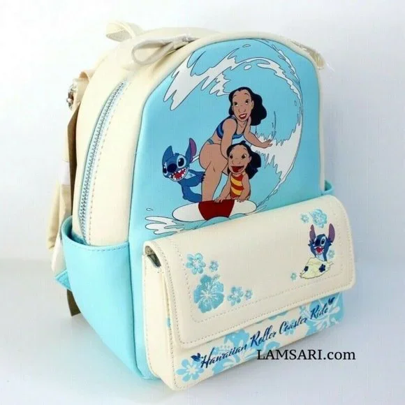 Loungefly | Bags | Loungefly Disney Lilo Stitch Hawaiian 